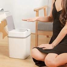 Trash Cans, Household Automatic Kitchens, Bathrooms, Bedrooms, Offices, Living Rooms, Home Decoration, Contactless Trash Cans