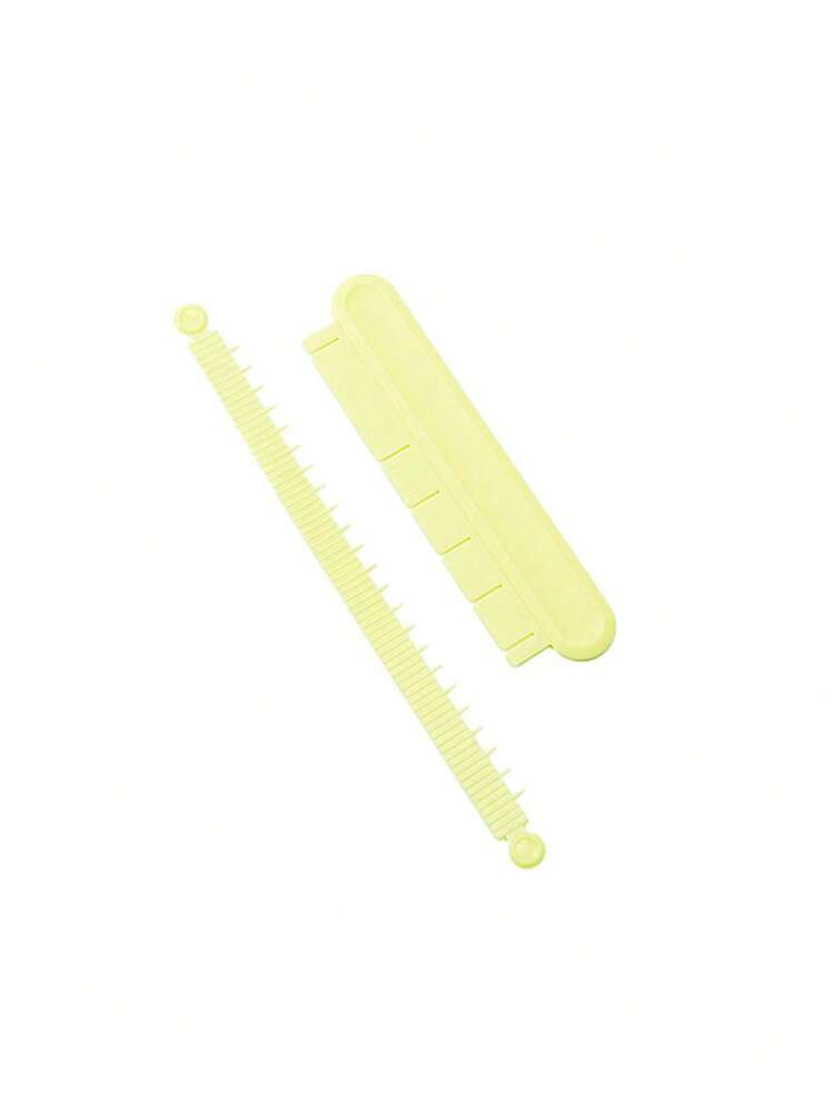 1pc Curved Cake Ruler Decor Marker Divider, Round Lace Baking Measuring Pastry, Cake Decorating Assistant, Cream Decor Skirt Edge Marker Scale, Decorating Scale, Cake Piping Assistant, Home Curved DIY Baking Tool, Multi-Function Cake Decorating Tool, Cake Arch Guide Tool, DIY Cake Frame Tool, Baking Tool, Cake Accessory - Multicolor - View 12