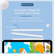 For Ipad Stylus Pen With Anti-Tilt & Palm Rejection, 13-Minute Fast Charge, Usb-Powered Rechargeable Lithium-Polymer Battery, Compatible With For Ipad, For Ipad Pro, For Ipad Air, For Ipad Without Charger,Stylus Pen For IPad - Digital Pen For IPad Tablet With Fast Charge, Tilt Sensitive& Palm Rejection, Imperceptible Lag For Ipad Pencil Compatible With For Ipad/Pro/Air/Mini