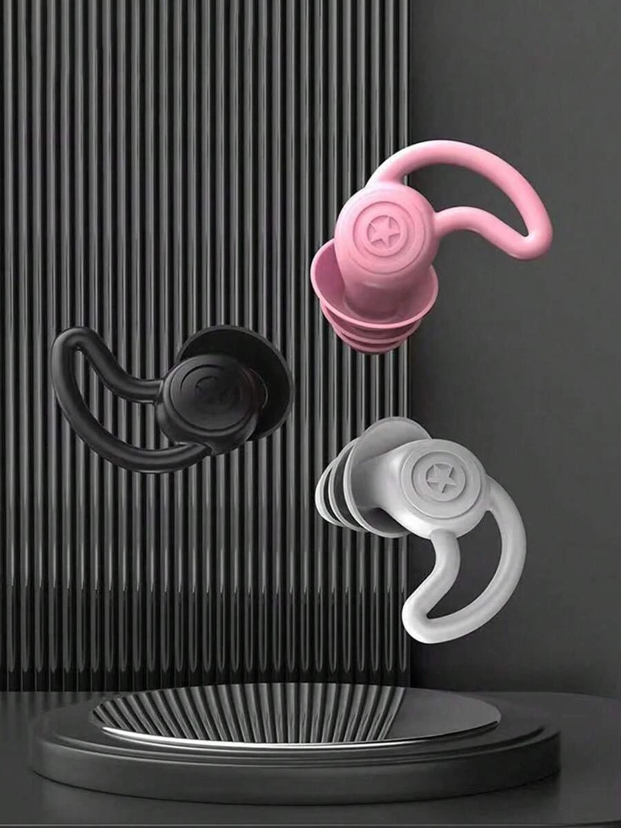 1 Paar wiederverwendbare Lärmschutzstöpsel, geeignet zum Schlafen, Arbeiten, Reisen, Konzerte, Schwimmen, Schnarchen Gehörschutz