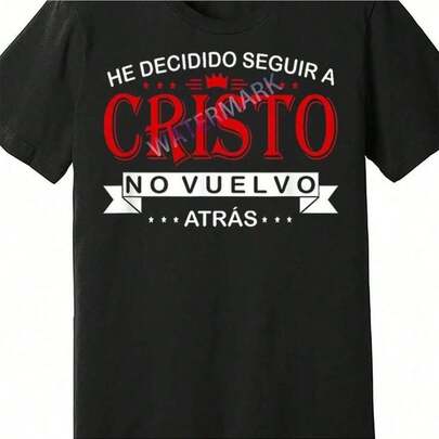 C-Amisas Cristianas En Español Spanish CH-Ristian ShirT-S 244046 Funny M-en's Short SL-eeve Graphic T-Shirt220 g Camiseta de algodón puro de 220 g para primavera-verano. Siente la temporada en su máxima expresión. Nuestra camiseta de algodón puro de está tejida para una transpirabilidad y suavidad excepcionales, lo que la convierte en tu compañera ideal desde las flores de primavera hasta el sol de verano. Diseñada para la comodidad durante todo el día, es más que un básico: es un regalo considerado y práctico para envolver a tus seres queridos en una comodidad inquebrantable.