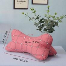 Almohadas para cuello y cervicales, almohadas para el cuello con forma de hueso de perro, con funda extrable lavable para coche, autobs, camin, conduccin, comodidad, reposacabezas, soporte de huesos para almohada quiroprctica de cuello tamao C: - B - Ver 8