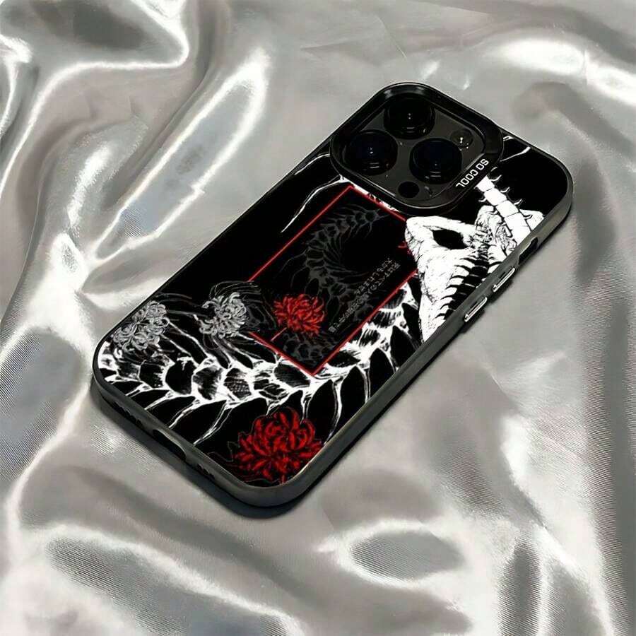 Tokyo Anime Ghoul Phone Case Compatible With For 17,16, 15, 14, 13, 12, 11 Pro Max, Air, Plus, Featuring A Shockproof Matte Back. . Halloween Accessories. Halloween Fall 17 Pro Case Cover Fundas Cute Phone Case Matching Phone Cases Anime Phone Case 14 Cases - 混合顏色2 - 查看 1