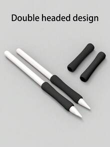 Pencil Case Compatible With Apple Pencil Pro And 2nd Generation Case Silicone Protective Cover Sleeve Skin - Multicolor - View 5