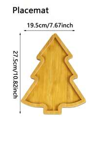 2 Stücke/1 Stück wiederverwendbare Weihnachts-Holztablett, Hirschgeweih-förmiges Tablett, Hirschgeweih-förmige Untersetzer, geeignet für Sushi, Obst, Snacks und Feiertags-Tischdekoration, wiederverwendbares Dessert-Präsentationstablett, Untersetzer, geeignet für Weihnachtspartys und Feiertags-Zusammenkünfte, Tischzentrum, Weihnachts-Heimdekoration