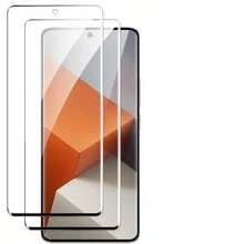 2 buah Pelindung Layar Kaca Tempered Kompatibel dengan Redmi Note 14 Pro 4G / Note 14 Pro 5G / Note 14 Pro Plus / 13 Pro Plus - Clear - View 10