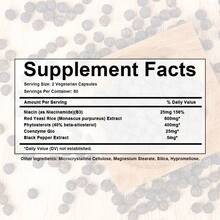 Suplemento para el colesterol - Con esteroles vegetales, coenzima Q10 y extracto de arroz de levadura roja - Favorece la salud cardiovascular - 120 cápsulas - 1 botella - Ver 2