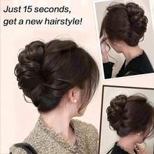 合成卷发假发发爪时尚装饰发夹螃蟹女孩礼物发饰情人节头饰