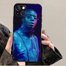 Funda de rapero francés Ninho France compatible con  14 11 12 13 15 16 Pro Max Mini Plus X XR XS Max, funda compatible con  17, funda de  17 Pro, funda de  17 Pro Max - 7124 - Ver 12