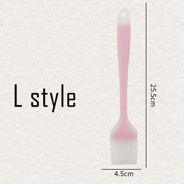 Silicone Baking Brush - The Brush Is Entirely Made Of Silicone. The Bristles Are Flexible And Elastic, Unlikely To Break, And Lightweight. It Can Evenly Apply The Seasonings Onto The Food, Making It Ideal For Use When Preparing Delicious Dishes.
