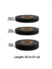 1pc Double-Sided Iron-On Hemming Tape, Strong Adhesive Heat Bonding Tape, Iron-On Fusible Web For Clothing Alterations, Pants, Jeans, Skirts - Multicolor - View 9