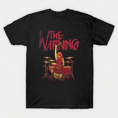 Camiseta Pau The Warning con aspecto desgastadoAlgodón de 2401 g: duradero y transpirable, ideal para viajes, brunch de fin de semana, viernes informal, oficina o recados diarios. Comodidad con estilo para todas las edades. Un regalo para novio, novia, mamá, papá o amantes de la calidad y el estilo. Conjuntos de otoño para mujer. Conjuntos de vacaciones para mujer. Disfraz de Halloween para mujer.
