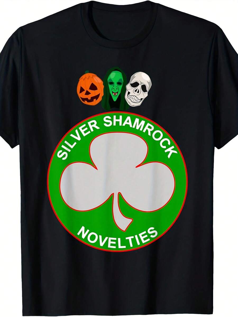 Halloween I Silver Shamrock T-Shirt - Style 20 - View 1