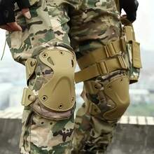 4 قطع مجموعة وسادات للركبة والكوع، مناسبة للألعاب الخارجية مثل ألعاب الرش بالألوان والدراجات والتزلج على الجليد والتزلج على العجلات، للبالغين رجال ونساء