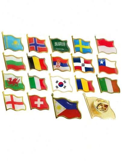 2pcs Elegant Gold-Tone Brooch Pins, Clothing & Accessory Pins, Perfect For Events, Festivals, Home Decor, Suitable For Apparel, Bags, Hats, Ideal Accessory For Various Occasions