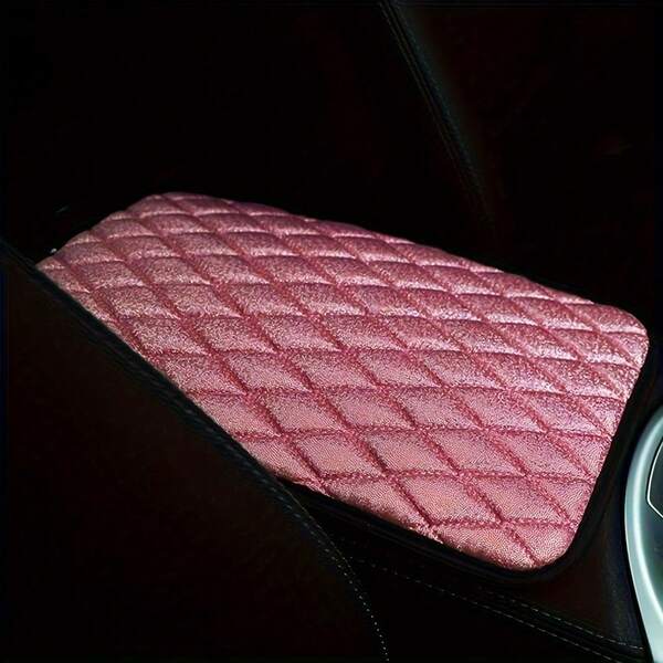 Car Shiny Sequin Central Armrest Pad