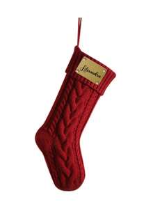 Calcetines navideños personalizados, calcetines navideños con huella de mascota personalizados, calcetines navideños familiares de punto con parche de cuero, calcetines con huella de perro, calcetín de gato, regalo de Navidad, decoraciones navideñas - Multicolor - Ver 9