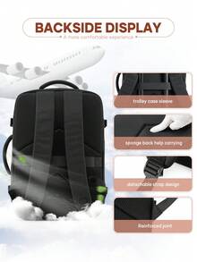 Reiserucksäcke für Herren und Damen, dünne Business-Laptoptaschen, multifunktionale Mehrkammertaschen als Schulranzen für Mittel- und Oberschüler, Handtaschen-Rucksäcke, geeignet für Outdoor-Wanderungen und Camping-Trips, fluggenehmigter tragbarer Cockpit-Rucksack, farblich abgestimmte Rucksäcke für Studenten, sowie Rucksäcke für Jungen und Mädchen auf dem Schulweg und zur Arbeit, Handgepäck-Rucksack, fluggenehmigter Rucksack