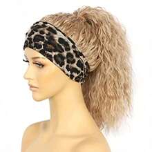 Loose Curly Ash Blonde Headband Wigs for Black Women None Lace Front Wigs Synthetic Headband Wig Natural Hairline Glueless Machine Made Wigs 130 Density 26 Inch11 - como en la foto - Ver 4
