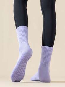 3/5/8 Pairs Of Yoga Fitness Sports Colorful Socks Women's Pilates Mesh Breathable Non-Slip Grip Socks For Dance Yoga Fitness Running