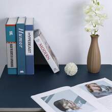 1 Roll Dark Green Matte Material Thickened, Waterproof And Wear-Resistant Wallpaper Peel And Stick Vinyl-Suitable For Bedroom, Living Room, Kitchen Wall Background Decoration Christmas Decoration/Fall Decor/Home Decor - Blue - View 6