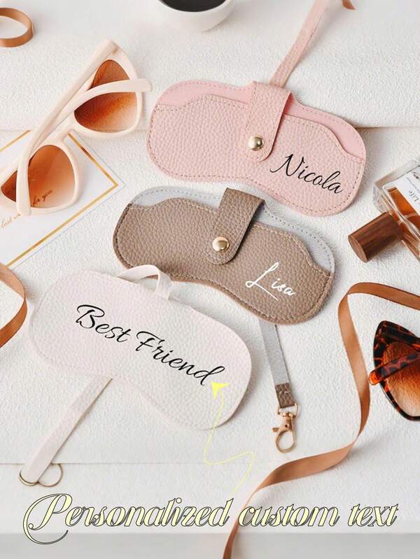 Personalized Custom 2025 New Vintage Myopia Glasses Sunglasses Box Sun Glasses Bag Portable Clip Glasses Box Fashion Simple Glasses Storage Bag Back To School Back To Work