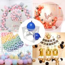 2 Pcs Calibrador De Globos, Medidor de Globo Plegable, 11 Agujeros, Caja para Medir Tamaño de Globos, Herramienta para Decoración de Fiestas y Eventos, para Cumpleaños, Boda, Celebración - translúcido - Ver 8