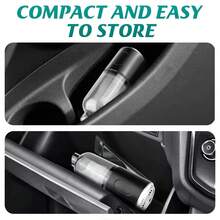 Car Vacuum Cleaner - Black - View 6