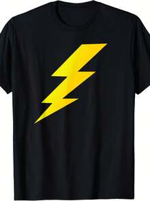 Lightning Bolt Power Of Zeus Greek Gods Halloween Costume T-Shirt - Style 7 - View 1