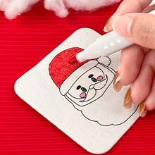 3D Magic Bubble Paper Painting Sponge Set, DIY Magic Bubble Paper 3D Fluffy Expanded Texture Art, Painting Magic Canvas Sponge, Fluffy Popcorn Painting Texture Painting Set, DIY Bubble Painting Brush Art Supplies, Vibrant Colors, Suitable For Professional Creative Art Projects - Multicolor - View 12