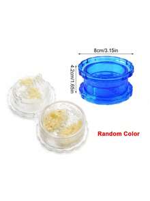 1 件多功能蒜泥器，便携式手拉绳蒜蓉机洋葱切丝器，（两种尺寸可选）蔬菜切丝器，手动食物切碎机，蔬菜切碎机，绞肉机，蒜蓉机，肉捣碎机，创意水果研磨机，厨房小工具，耐用手动厨房工具，手拉绳蒜蓉机洋葱切丝器适用于蔬菜、生姜、水果、辣椒、坚果、香草、厨房配件、万圣节、圣诞节、新年 - 彩色 - 查看 14