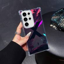 Funda de Teléfono con Paisaje de Luz y Sombra de Ensueño, Adecuada para Galaxy S25/S25 Plus/S25 Ultra/S24/S24 FE/S24 Plus/S24 Ultra/S23+/S23 Ultra/S22+/S22 Ultra/S20+/S20 FE/S20 Serie 4G 5G, Panel Trasero Suave Transparente Proporciona Protección Antigolpes, Funda de Teléfono Estética, Funda de Teléfono con Iluminación Inteligente, Funda de Teléfono Retro Oliva, Funda de Teléfono de Navidad, Funda de Teléfono de Halloween, Funda de Teléfono Simple, Funda de Teléfono de Diseñador, Funda de Teléfono de Anime, Cubierta de Uso Diario, Funda Protectora a Prueba de Golpes, Estilo Retro, Patrón de Paisaje, Funda de Teléfono Duradera, Ajuste Cómodo, Funda Protectora, Funda de Moda, Entusiastas de la Moda, Fans de Anime - Mezcla de colores - Ver 1