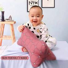 Almohadas para cuello y cervicales, almohadas para el cuello con forma de hueso de perro, con funda extrable lavable para coche, autobs, camin, conduccin, comodidad, reposacabezas, soporte de huesos para almohada quiroprctica de cuello tamao C: - B - Ver 5