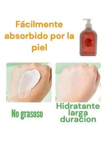 TWG Loción y crema corporal para piel seca,300Ml,Cuidado DE LA PIEL,ordinario Hidratante Perfume de larga duración Fragancia Loción corporal - MELOCOTON - Ver 2
