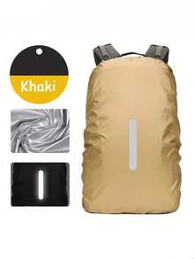 1 件装重型背包防雨罩,全方位覆盖,高品质设计 - 兼容 30-40L 背包,坚固耐用,适合徒步、露营、骑行、旅行 - 多种颜色可选(橙色、黑色、灰色、蓝色、绿色) - 快速取用拉链和搭扣闭合,防尘防雨 - 彩色 - 查看 8