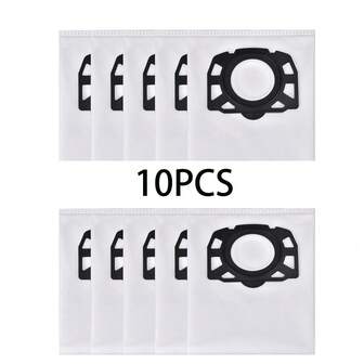 5PCS/10PCS 真空吸尘器集尘袋适用于凯驰 WD4 1348-271.0、1.348-191.0、1.348-151.0、1.348-194.0、1.348-111.0、1.629-804.0WD4、KWD 4、KNT 4、WD5、KWD 5、WD 6、KWD 6、WD 4.200-WD 5.800、SE 5.100、SEac 6.100