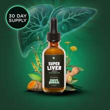 SuperBonsai Super Liver – Natural Liver Support With Milk Thistle & Dandelion Root – Detox, Support & Cleanse – GMO-Free, Gluten-Free, Vegan - Gói 1 - Xem 4