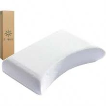 Almohada de Foam Ergonmica para Hombros Soporte especializado para Hombros Espuma viscoelstica de Alta Densidad Diseo Contorneado para Dormir de Lado - blanco - Ver 3