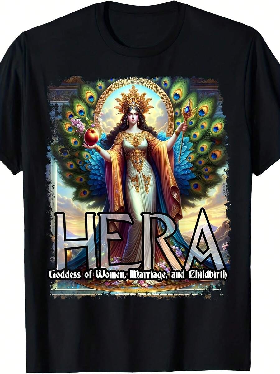 Goddess Hera Greek Mythology Style T-Shirt - 款式5 - 查看 1