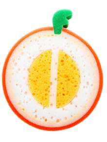 Esponja gruesa con forma de fruta, multifuncional y potente para eliminar la suciedad y limpiar, suministros esenciales de cocina, una buena ayuda para mamá - Multicolor - Ver 10