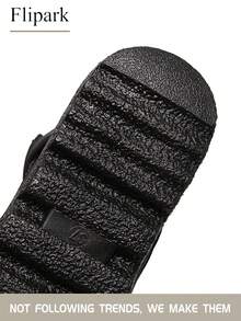 Flipark 开衫款配毛衣36-44码户外保暖内衬加厚雪地靴女中筒冬季圆头平跟大码女靴防水防滑女鞋保暖靴中年妈妈鞋