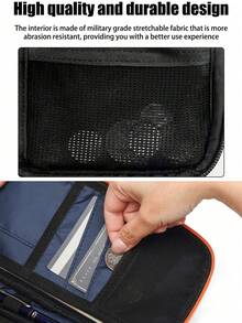 1pc Anti-Theft Card Holder Multifunctional Passport Organizer Wallet Business Card Case Pouch, Travel Accessories Gift