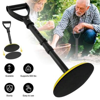 600lbs Capacity Standing Assistance Aid, Height Adjustable 40-51cm Mobility Support Tool With Stable 18cm Anti-Slip Base