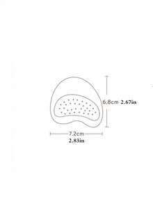 1-4 أزواج من ملصقات الجلد للأصابع لأحذية الكعب العالي، ماصة للصدمات، مانعة للانزلاق، مقاومة للرطوبة وغير مرئية، مناسبة لأحذية الكعب العالي للنساء، أحذية الكعب العالي ذات الأصابع المدببة وبطانات الكعب العالي، مناسبة لمنع انزلاق الكعب وحماية أسفل الحذاء للنساء - بيج - مشاهدة 5