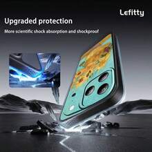 Custodia per telefono in stile olio di Vincent Van Gogh, compatibile con 17, 16, 15, 14, 13, 12, 11 Pro Max Plus Mini, in morbida finitura opaca nera, compatibile con 17, 17 Pro, 17 Pro Max - Z3 - Visualizzare 7