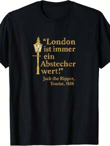 London Saying Retro Design - Jack The Per Humour 1888 T-Shirt - 款式22 - 查看 1