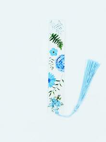 5pcs/1pc Creative Resin Dry Flower Bookmarks, Suitable As Student And Teacher Gift,School Supplies,Back To School - Multicolor - View 22