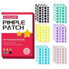 Star Pimple Patches For Face Hydrocolloid, 504 Patches, Hydrocolloid Acne Patch, Cute Star Pimple Patch,Cheap,Stocking Stuffers,Makeup,Makeup Tools,Cheap Stuff,Gifts,Gifts For Women,Christmas Gifts - 彩色 - 查看 6