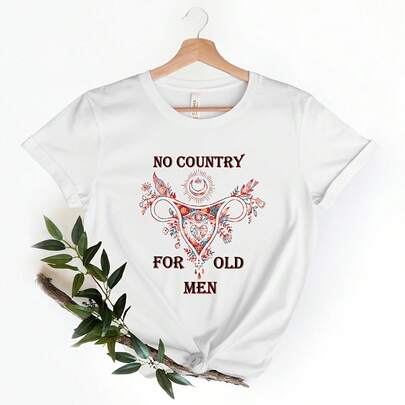 Camiseta "No Country For Old", Camiseta "Uterus Pro Choice", Poder de las mujeres, Derechos de las mujeres, Detener la prohibición del aborto, Mis reglasCamiseta Tal Health Matters Uni Posit Vibes rel S-re Gift Camiseta de concienciación sobre la salud talLa camiseta de algodón premium de 220G ofrece comodidad y durabilidad atemporales. Con un corte elegante y una textura suave, es tu esencial diario perfecto: fácil de combinar para looks casuales, aventuras de fin de semana o días relajados en la oficina. Un must-have en tu armario que se siente tan bien como se ve. Pensado, simple y con un estilo desenfadado - un regalo que ella realmente amará.