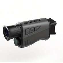 夜视单筒望远镜，16 倍数码变焦红外夜视镜 - 高清摄影和视频，数码变焦，可充电，紧凑耐用的设计，适用于狩猎、露营、野生动物观察、户外探险、夜视镜、夜视镜、夜视镜、探险摄影、狩猎装备、紧凑设计、时尚瞄准镜、精密光学、坚固耐用、数码变焦瞄准镜、户外运动爱好者、野生动物摄影师